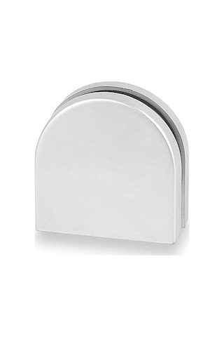 Osena Ayarlı Cam Raf Tutucu Parlak Krom Büyük Boy 6mm 8mm Camlar İçin