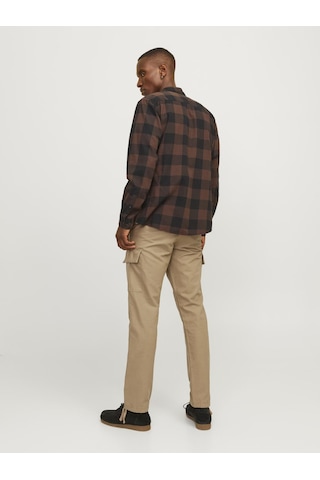 Jack & Jones Erkek Pamuklu Kargo Pantolon - Kane - 12258150 Elmwood