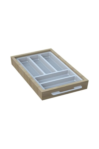 Tify Mutfak Çekmece Içi Beyaz Modüler Kaşıklık 29cm X 48cm Yanlar Ve Boydan 4cm Kesilebilir Diğer