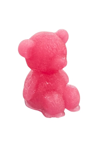Tahtakale Toptancı Silikon 3d Mini Süslemelik Oturan Sevimli Ayıcık Mum Kalıbı