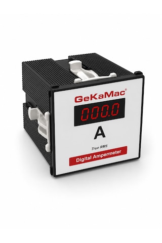 Gekamac Dijital Ampermetre True Rms 0-400a Dc 220v Panel Tipi Akım Göstergesi