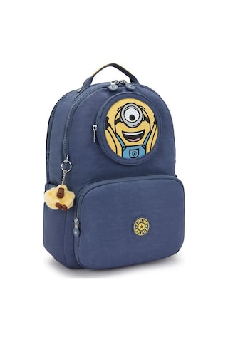 Kipling Seoul Lap Window Minions Large Sırt Çantası Dungaree Blue Kı83456mı
