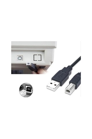 Hadron HDX7538 5 Pin Plastik 1.5 M V3 Uclu Yazıcı Şarj Ve Data Kablosu Siyah