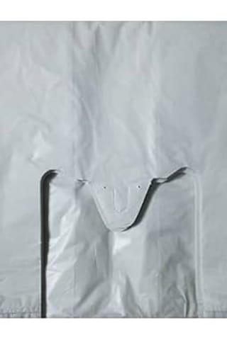 Kalın Beyaz Poşet Büyük Boy 1 Kg Hışır Atlet Poşet Market Manav Poşeti