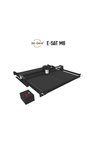 Zetcarve E-sat M8 Cnc Lazer 90x120 30 Watt