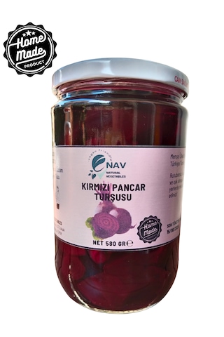 Nav Kırmızı Pancar Turşusu Ev Yapımı 680 G