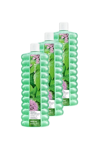 Avon Senses Water Mint Nane Ve Salatalık Kokulu Banyo Köpüğü 3 x 1 L