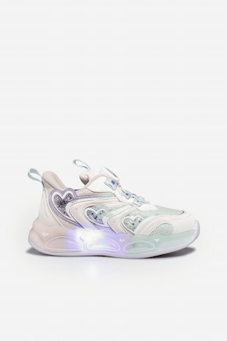Vicco Benetti Işıklı Kız Bebek Beyaz Sneaker