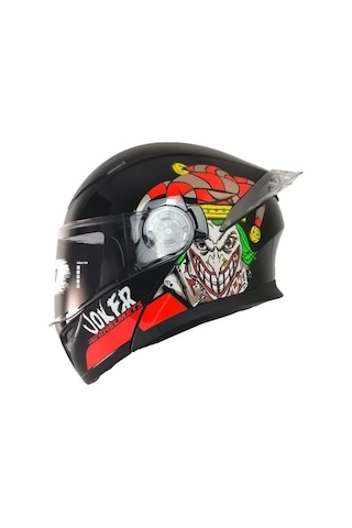 Free M 965 Çene Açılır Vizörlü Kask Joker Renkli