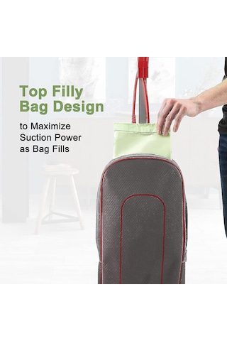 Aubyhe Oreck Xl Dikey Süpürgeler İçin Ccpk8dw Numara Filtre Torbaları, 5 Adet Paket, Yüksek Kaliteli Non-woven + Kağıt, Verimli Filtreleme, Kolay Kurulum