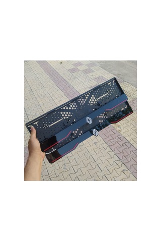 3d Araç Logolu Her Araca Uyumlu Pleksi Plakalık 2 Adet 1 Takım - 640781554