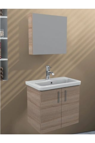 Ece Banyo Slim Smart 60 Cm Banyo Dolap Seti 22Sss028060E