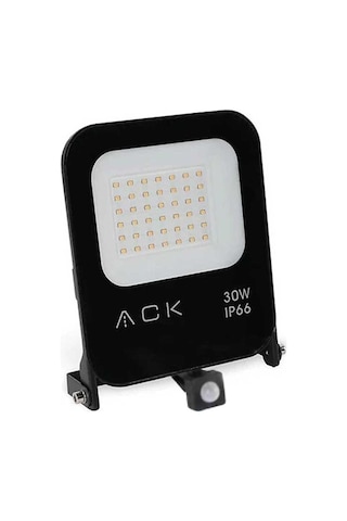 Sensörlü Led Projektör 30 Watt 6500k Beyaz Işık Ack At62-23032 Seçenekler