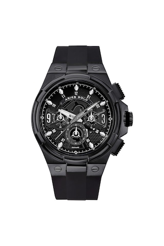 Aries Gold G 7016 Bk-Bk Erkek Kol Saati