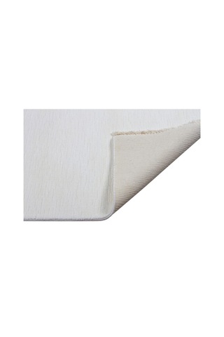 Hoom Rugs York 202 Beyaz Tek Renk Desensiz Modern Salon Halısı Beyaz