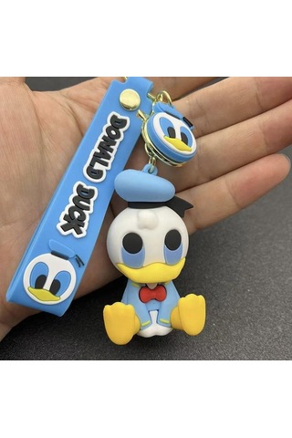 Daisy Duck Slikon Anahtarlık Çanta Süsü-1199