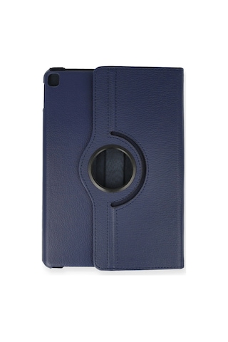 Apple iPad Uyumlu Pro 11 2024 Kılıf 360 Tablet Deri Kılıf - Lacivert Tablet Kılıfı
