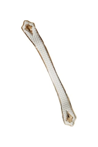 Metal Kulp Beyaz - Gold 128 Mm - 5 Adet Altın