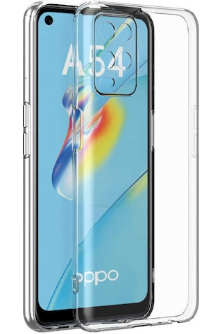 Goocamp A54 4g Kılıf Kamera Korumalı Süper Silikon Kapak - Renksiz Renksiz