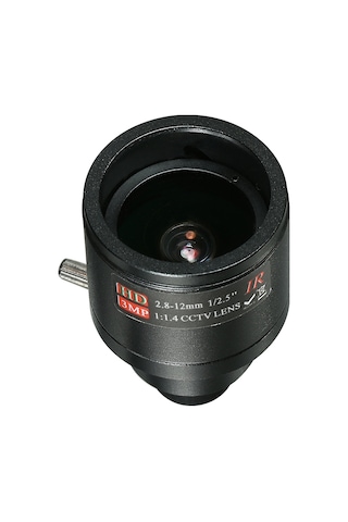Ximistore9 2.8-12mm Manuel Zoom Cctv Lens - Geniş Açılı 93 Görüş, M12 Montaj, 3mp Uyumlu
