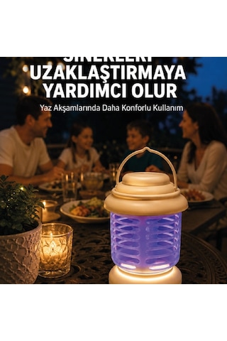 İç Ve Dış Mekân Kullanımına Uygun Sinek Kovucu Lamba