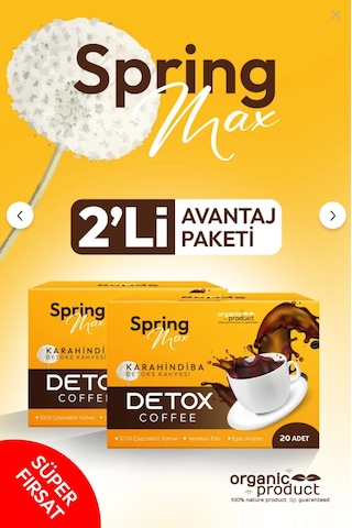 Karahindiba Etkili En Yöntem Collogen Coffee  Hindiba Diyet Kahve 2li Granül
