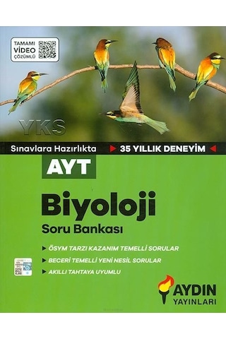 AYT Biyoloji Soru Bankası - Aydın Yayınları AYT Biyoloji Soru Bankası - Aydın Yayınları