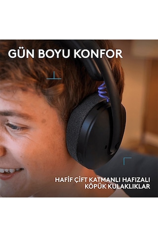 Logıtech G325 Lightspeed Bluetooth 5.2 Kulak Üstü Oyuncu Kulaklığı