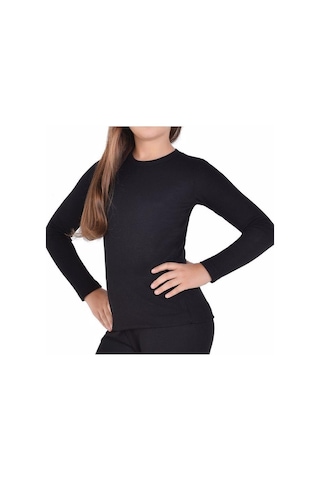 Tutku Kız Çocuk Termal Fanila 1adet - 0836 Siyah