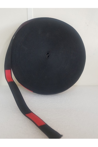 Jakarlı Dar Dokuma Polyester Şerit İp 50mt