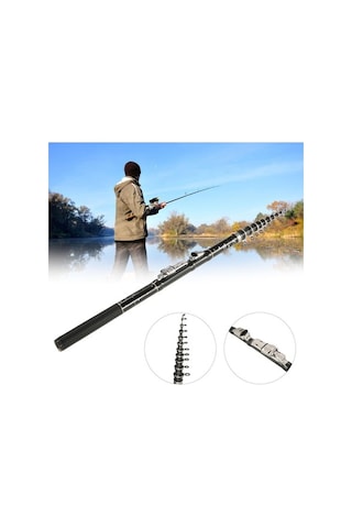 Novahub 3.6m Taşınabilir Olta Y4533-360 - Kullanışlı Olta Seti 3.6m