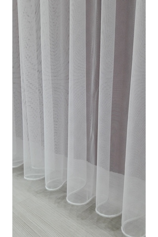 Düz Sade Tül Perde Genç Ve Çocuk Odaları Için Petek Dokulu Tül. (382032926)