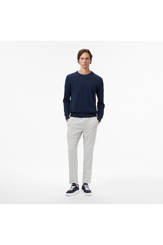 Nautica Erkek Lacivert Classic Fit Kazak Düz S57200t Lacivert
