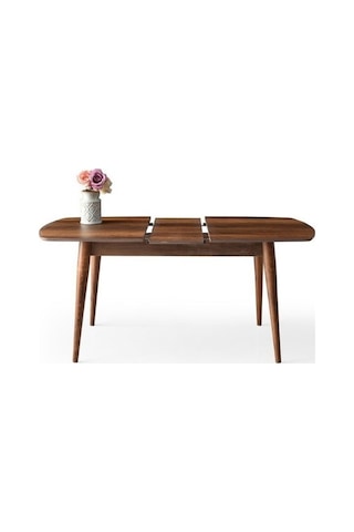 Ludovica Fransız Retro Still Açılır Ceviz Yemek Masası 90x170 Ceviz