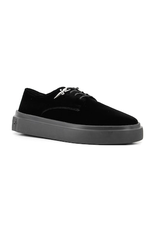 C Ca999 Camoscio Black Sneaker Günlük Erkek Lu68403 Paciotti Plu68403ca 999 Men Shoe Black Siyah