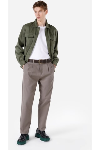 Colin's Colins Wide Leg Orta Bel Düz Paça Erkek Pantolon Cl1066461 Yeşil