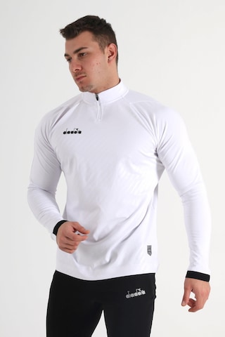 Diadora Elite Antrenman Eşofmanı Tek Üst Beyaz