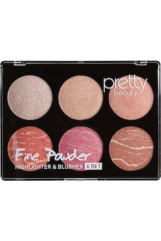 Pretty Pb-426 6ın1 Highlighter & Allık - 02