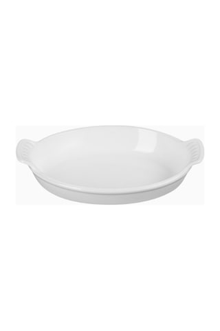 Le Creuset Oval Seramik Mini Fırın Kabı Fırın Tepsisi Beyaz