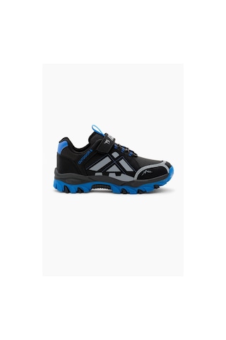 Tonny Black Termo Taban Su İtici Kumaş Cırtlı Çocuk Unisex Siyah Sax Trekking Ayakkabı Tbtmkd025 Siyah Sax