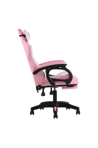 Fashcolle Dynamic Pink Masajlı Oyuncu Koltuğu Pembe