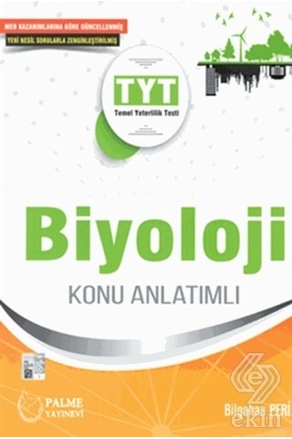 YKS TYT Biyoloji Konu Kitabı - Palme Yayınları