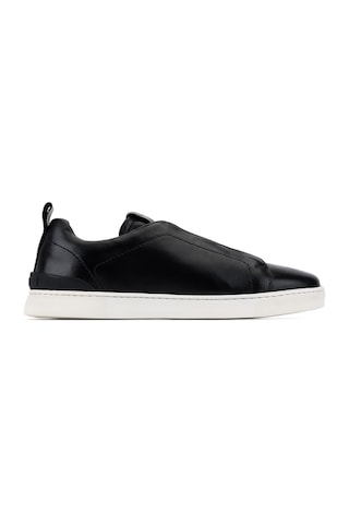 Tamer Tanca Erkek Hakiki Deri Siyah Sneakers & Spor Ayakkabı 1093 2805 Erk Ayk Y26 Sıyah