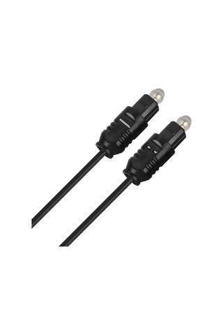 Yaozixa Toslink Erkek-erkek Dijital Fiber Optik Ses Kablosu 2.2mm - 2m, Cd/dvd/minidisc İçin Net Ses, Dolby Digital Dts Desteği