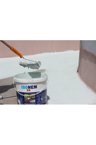 Isonem Sb Süper Bileşen Su Yalıtım Kaplaması Beyaz 5Kg
