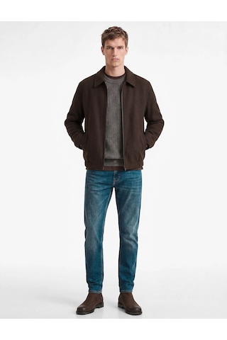 Koton Slim Fit Brad Yeşil Erkek Jean Pantolon 7wam40085nd
