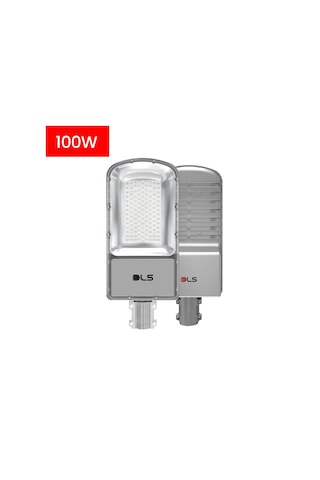 St-207-100 100w Led Yol Sokak Armatür Dls Park Bahçe Çevre Site Bina Dış Mekan Lamba Aydınlatma Ledli Sokak Armatürü Beyaz