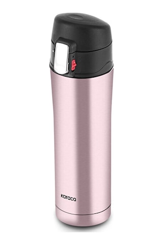 Karaca Pluton Çelik Sızdırmaz Termos Rose Gold 450 ml