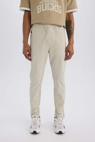 DeFactoFit Esnek Kumaş Sporcu Jogger Eşofman Altı Slim Fit Dar Kesim Dokuma Üç Cepli Fermuarlı Paça B2780AX25SPBG779