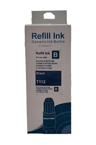 Epson Uyumlu 112 Black Uyumlu Mürekkep Epson Uyumlu 112 Black Uyumlu Mürekkep